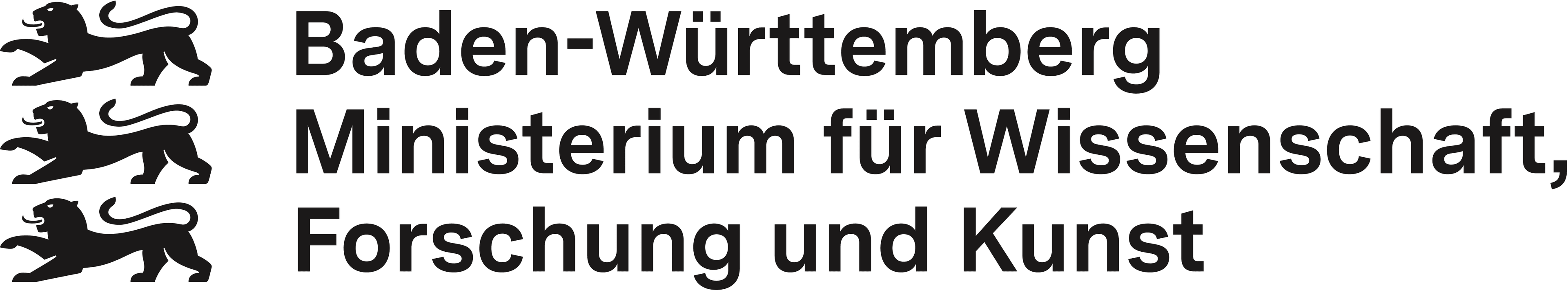 Logo Ministerium für Wissenschaft, Forschung und Kunst Baden-Württemberg